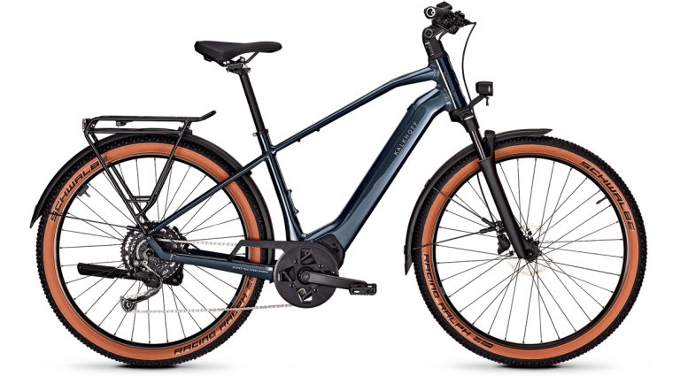 Kalkhoff Endeavour XXL 2024, vélo de trekking aluminium à cadre Diamond, vue de profil