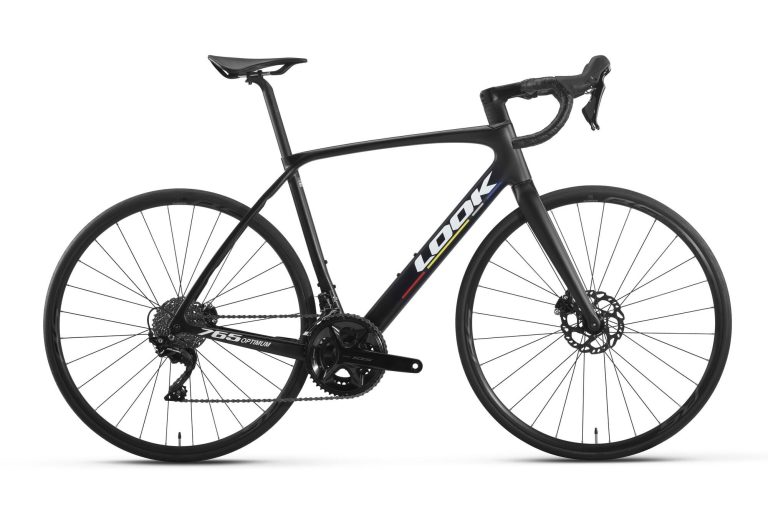 Look 765 Optimum 2 Pro Team Black, vélo de route Shimano 105 12 vitesses, vue de profil