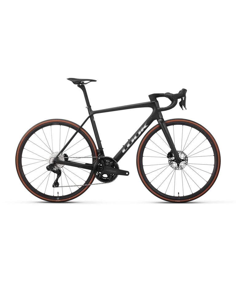 Look 785 Huez 2 RS Raw Carbon Chrome, vélo de route carbone Ultegra Di2, vue de profil