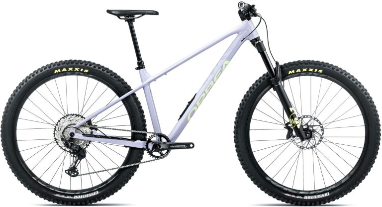 Orbea Laufey H-LTD 2026, VTT semi-rigide de trail à fourche Fox 36, vue de profil