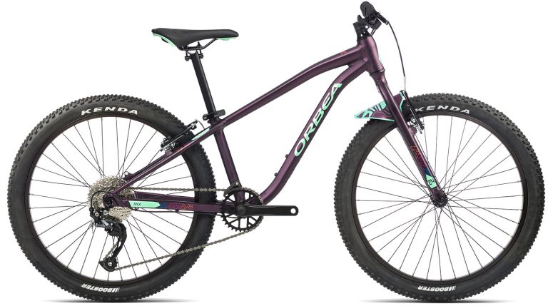 Orbea MX 24 Team 2022, vélo enfant 24 pouces à fourche rigide aluminium, vue de profil
