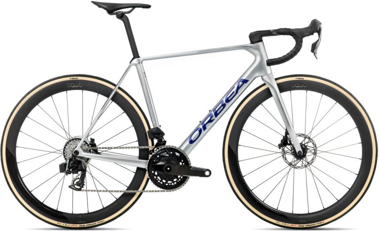 Orbea Orca M21eLTD PWR 2026, vélo de route carbone en SRAM Force AXS, vue de profil