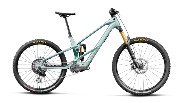 Orbea Wild/M LT M-LTD RS 2027, VTT à assistance électrique tout-suspendu en carbone, vue de profil
