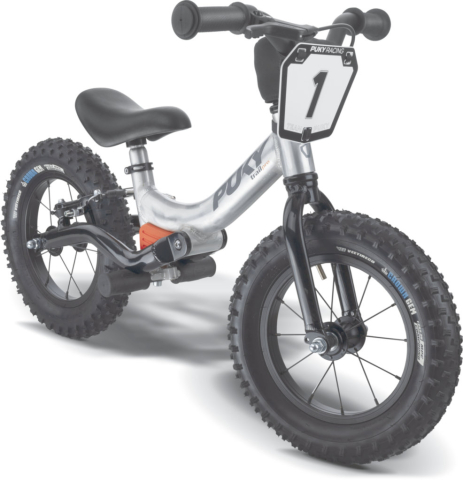 Draisienne Puky LR Trail Pro Factory à cadre aluminium et pneus à crampons, vue de profil