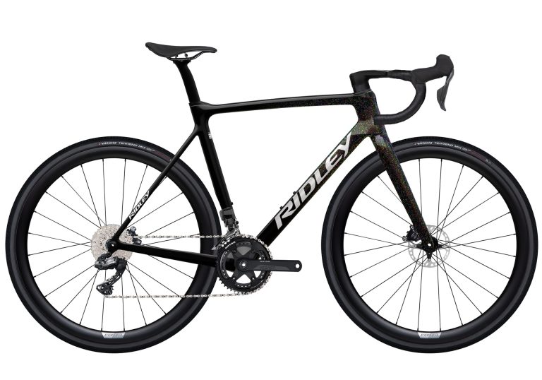 Ridley X-Night RS en Shimano GRX800 Di2, vélo de cyclo-cross carbone, vue de profil