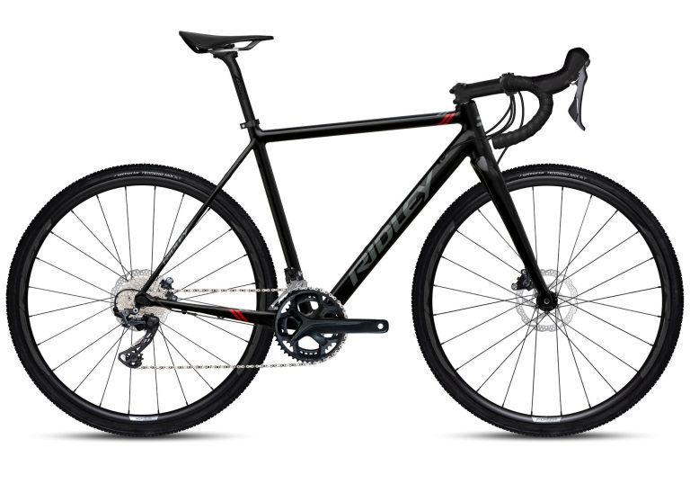 Ridley X-Ride Disc en Shimano GRX800, vélo de cyclo-cross aluminium à freins à disque, vue de profil