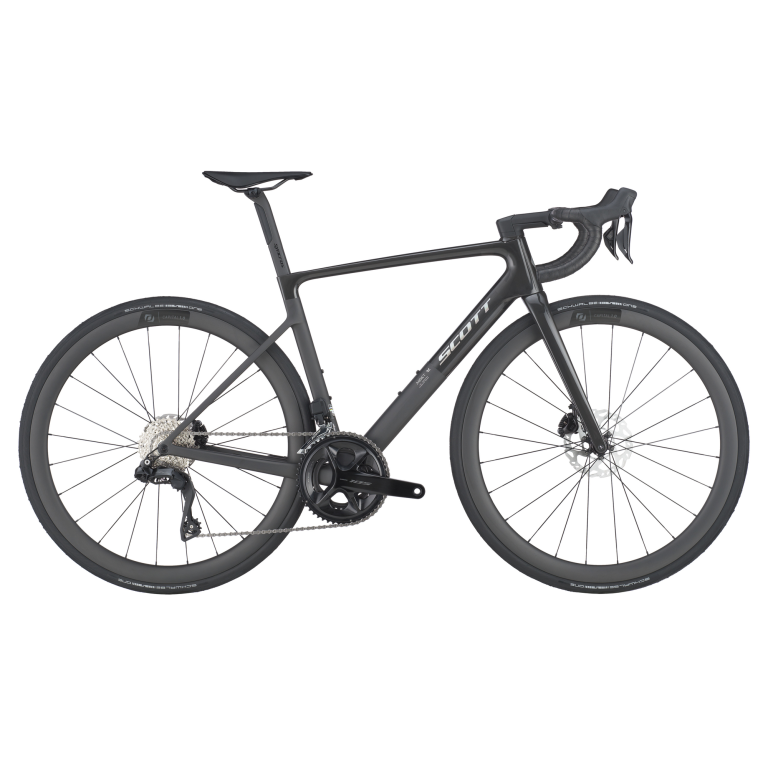 Scott Addict RC 30 2026, vélo de route de course à cadre carbone, vue de profil