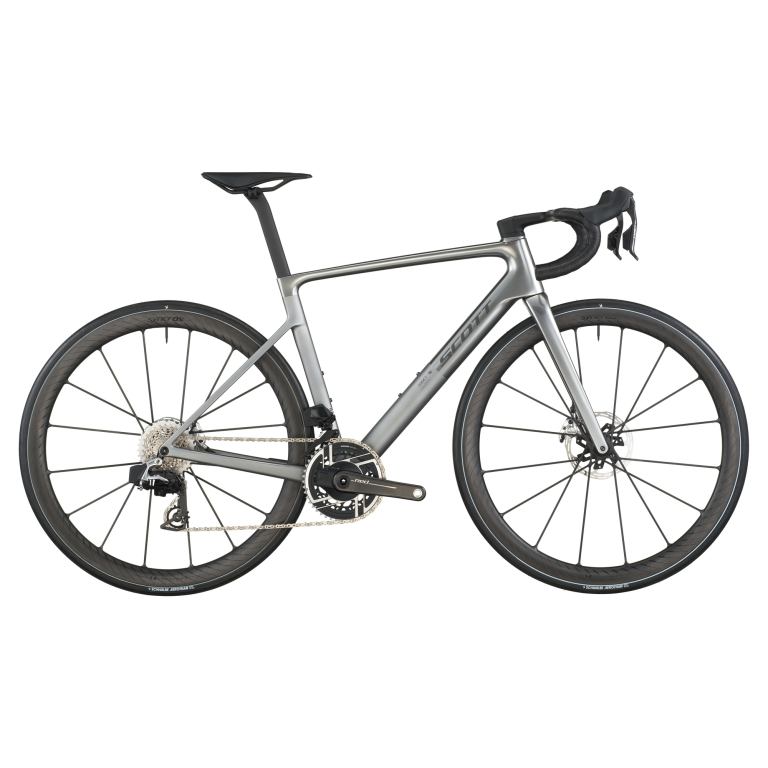 Scott Addict RC Ultimate 2026, vélo de route de compétition à cadre carbone, vue de profil