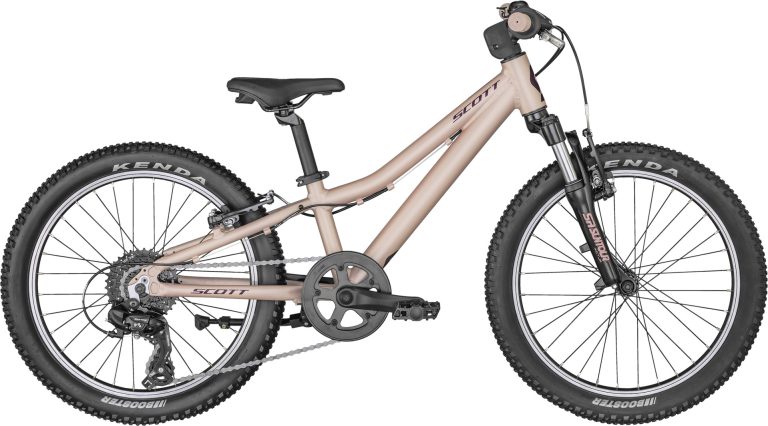 Scott Contessa 20 KH 2024, vélo enfant 20 pouces à cadre bas, vue de profil