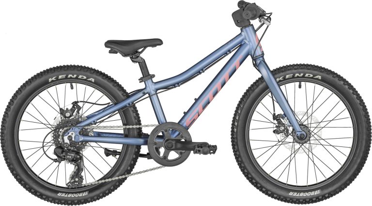 Scott Contessa 20 rigid 2024, vélo enfant 20 pouces à cadre aluminium et freins à disque, vue de profil