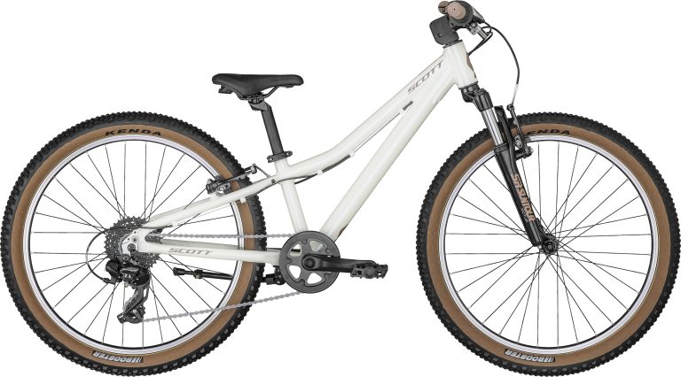 Scott Contessa 24 KH 2024, vélo enfant 24 pouces à fourche suspendue, vue de profil