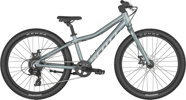 Scott Contessa 24 rigid KH 2024, vélo enfant 24 pouces rigide coloris Whale Blue, vue de profil