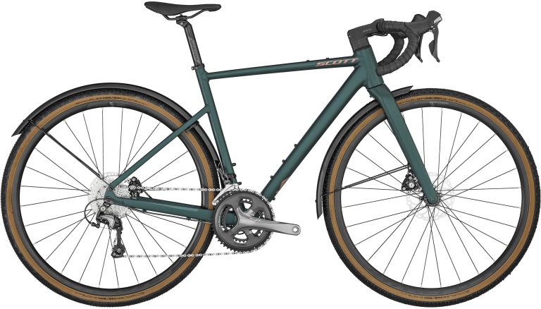 Scott Contessa Speedster Gravel 25 EQ 2024, gravel aluminium à cintre plongeant, vue de profil