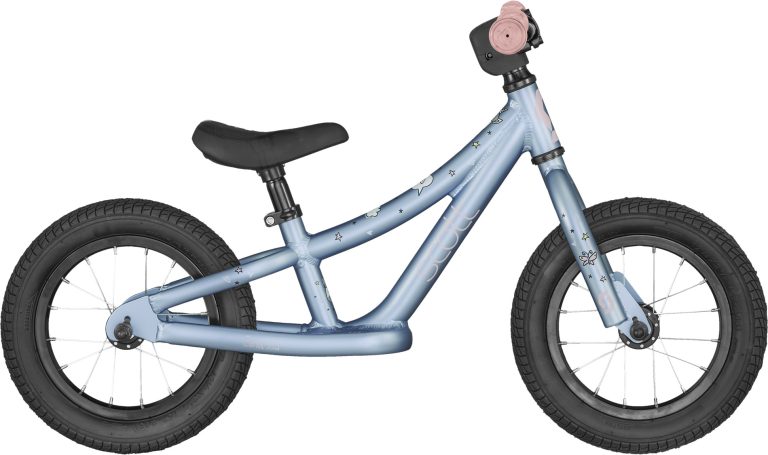 Scott Contessa Walker, draisienne enfant 12 pouces en aluminium coloris Rainbow Blue, vue de profil