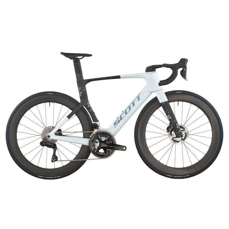Scott Foil RC Pro TW 2026, vélo de route aérodynamique carbone, vue de profil