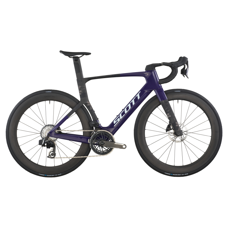 Scott Foil RC Team 2026, vélo de route aéro à cadre carbone, vue de profil