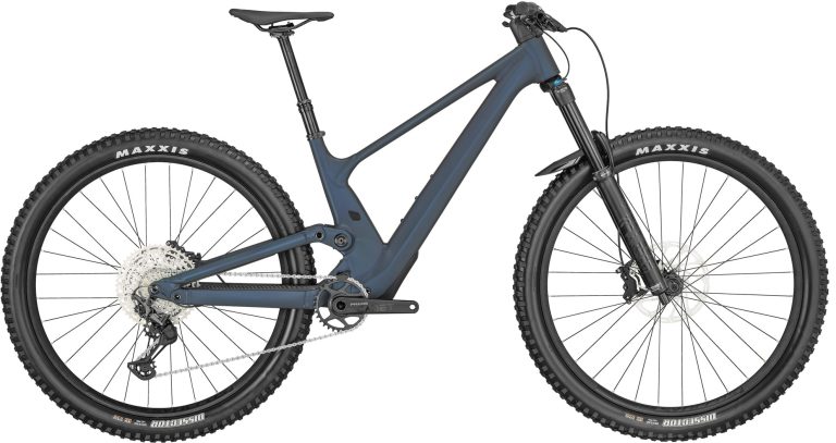 Scott Genius 930 2024, VTT tout-suspendu de trail à cadre aluminium, vue de profil
