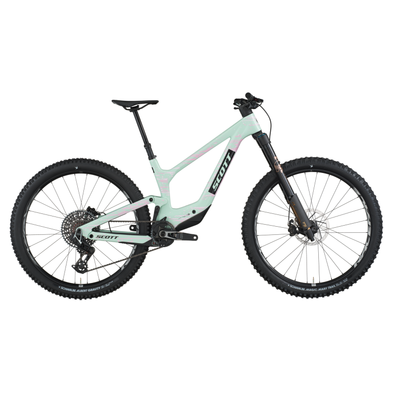 Scott Ransom 900 RC 2026, VTT enduro tout-suspendu carbone, vue de profil