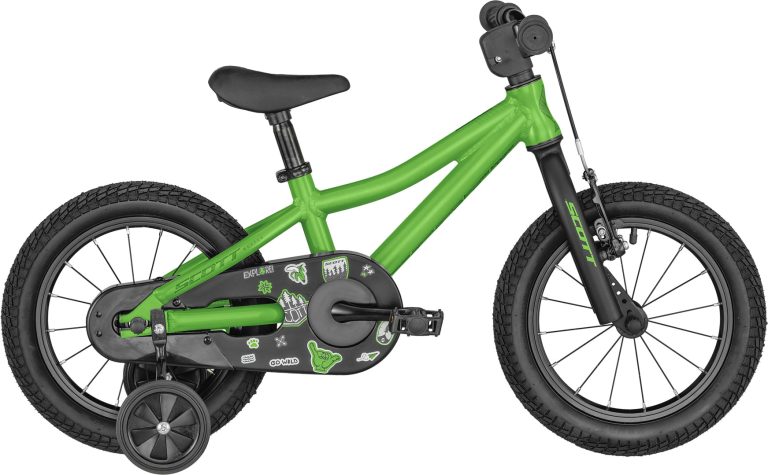 Scott Roxter 14, vélo enfant 14 pouces à cadre aluminium et fourche rigide, vue de profil