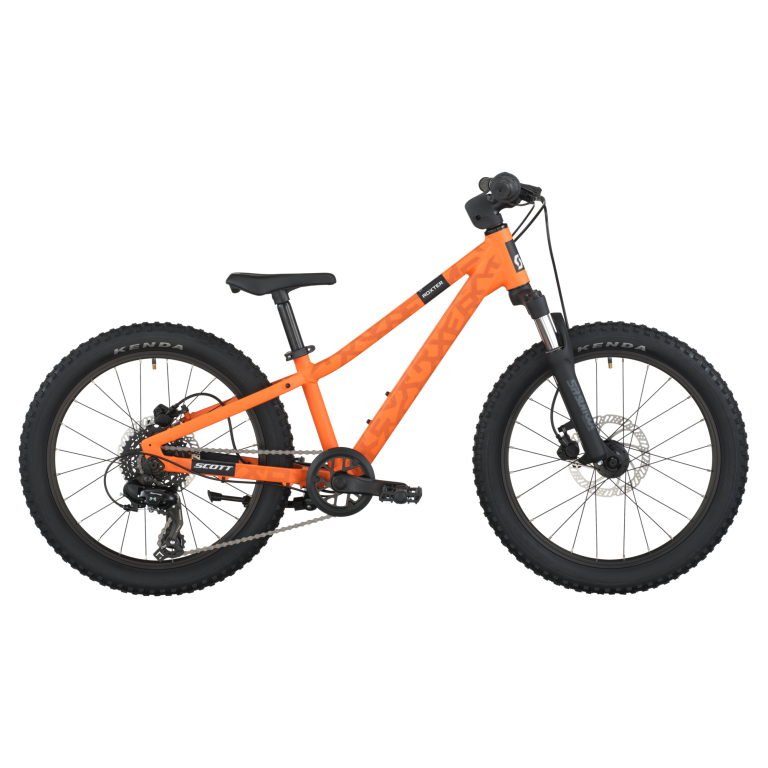 Scott Roxter 200, vélo enfant 20 pouces à fourche suspendue et freins à disque, vue de profil