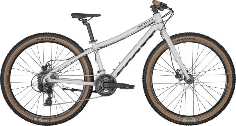 Scott Scale 26 rigid 2024, VTT junior 26 pouces à fourche rigide, vue de profil
