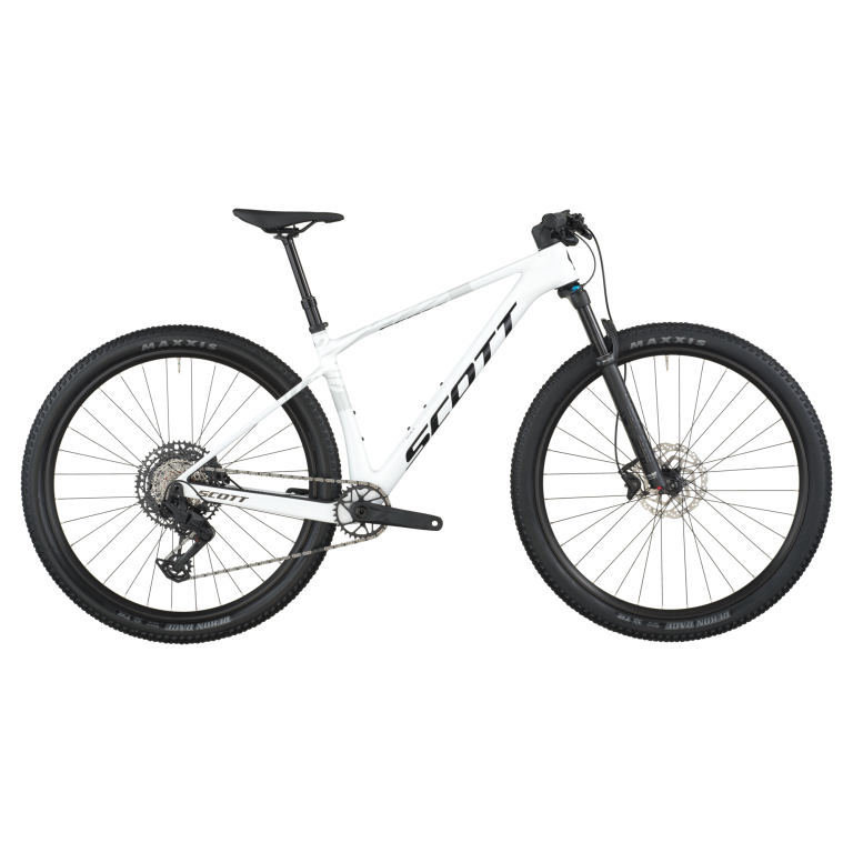 Scott Scale 910 2026, VTT semi-rigide de cross-country à cadre carbone, vue de profil