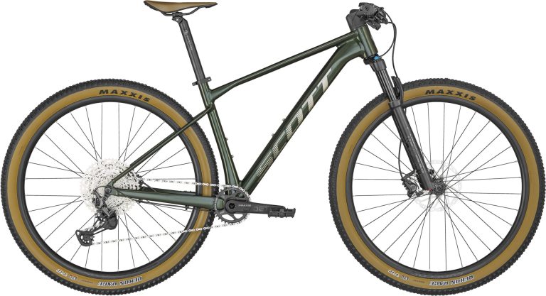 Scott Scale 950 2024, VTT semi-rigide de cross-country aluminium, vue de trois quarts avant