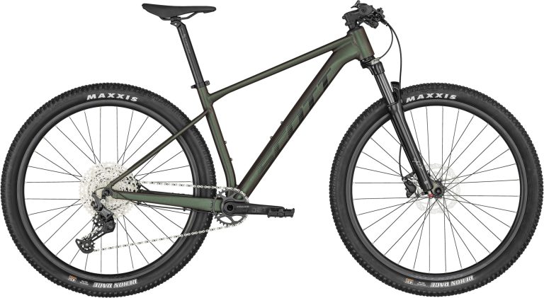 Scott Scale 980 noir, VTT hardtail de cross-country 29 pouces à cadre aluminium, vue de profil