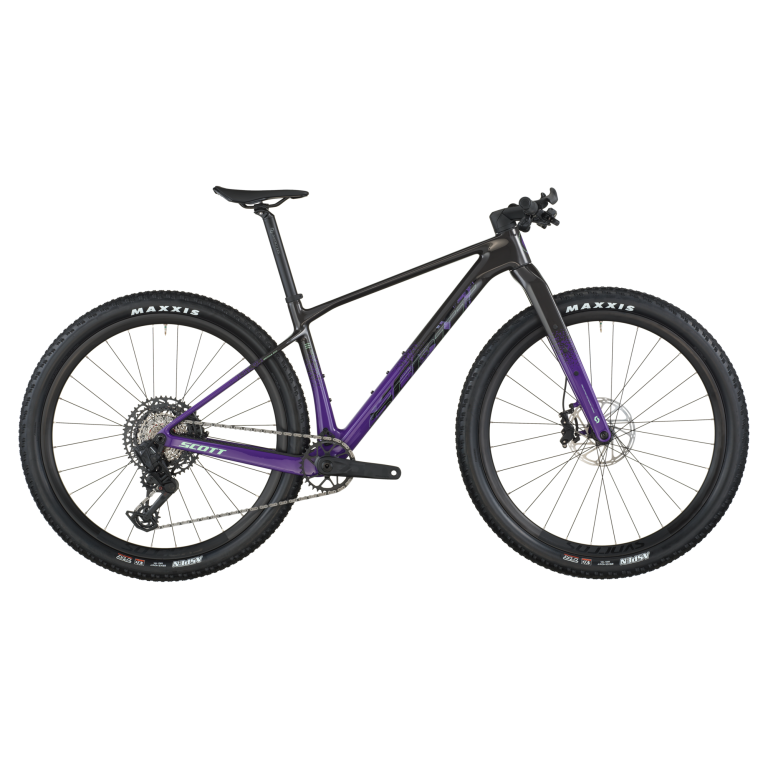 Scott Scale Gravel 10 2026, vélo rigide à cadre carbone et fourche carbone, vue de profil