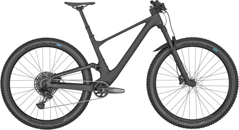 Scott Spark 940 2024, VTT tout-suspendu de trail, vue de profil