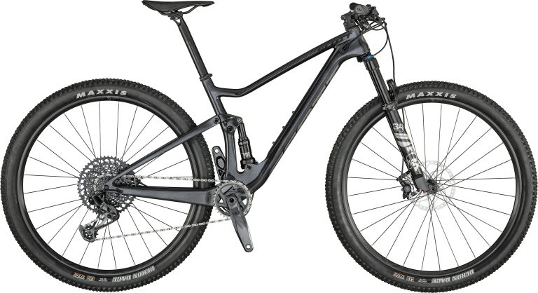 Scott Spark RC 900 Team 2021, VTT tout-suspendu carbone de cross-country, profil
