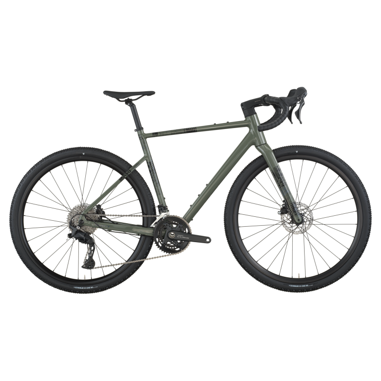 Scott Speedster Gravel 20 2026, gravel aluminium à transmission Shimano CUES, vue de profil