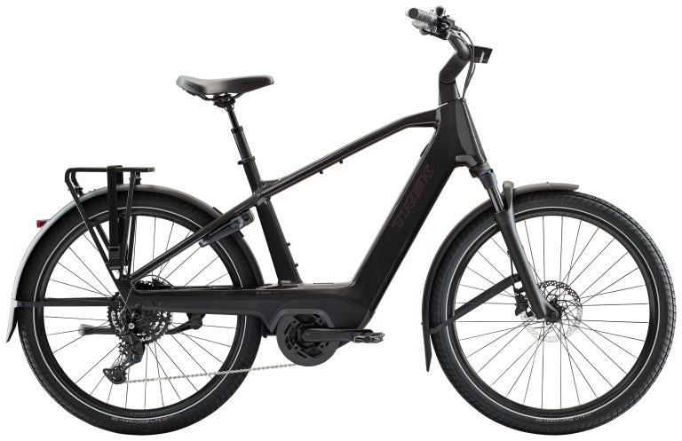 Trek Charter+ 4 540 Wh 2026, vélo de ville à assistance électrique, vue de profil