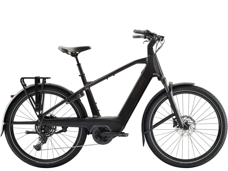 Trek Charter+ 4 800 Wh 2026, vélo de ville à assistance électrique, vue de profil