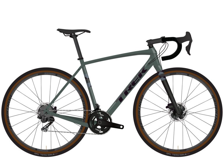 Trek Checkpoint ALR 5 2025, gravel aluminium à fourche carbone, vue de profil