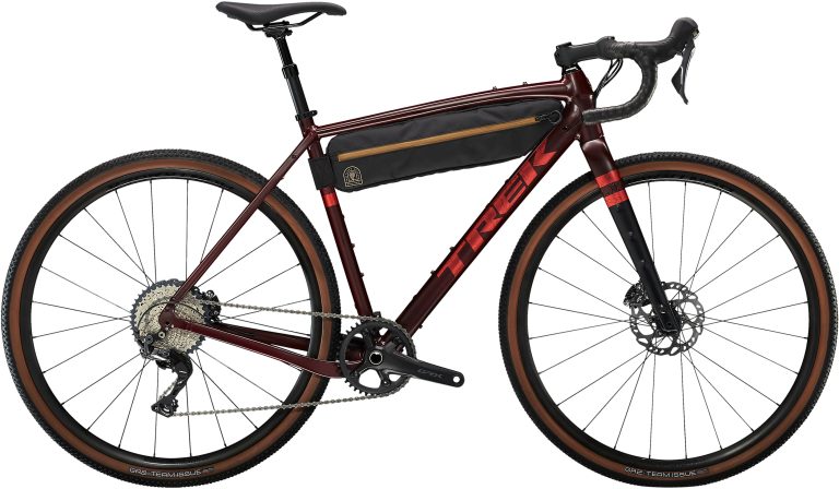 Trek Checkpoint ALR 5 Driftless 2023, gravel aluminium à groupe Shimano GRX, vue de profil