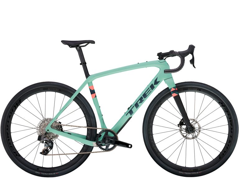 Trek Checkpoint SLR 6 AXS 2024, gravel carbone OCLV série 700, vue de profil