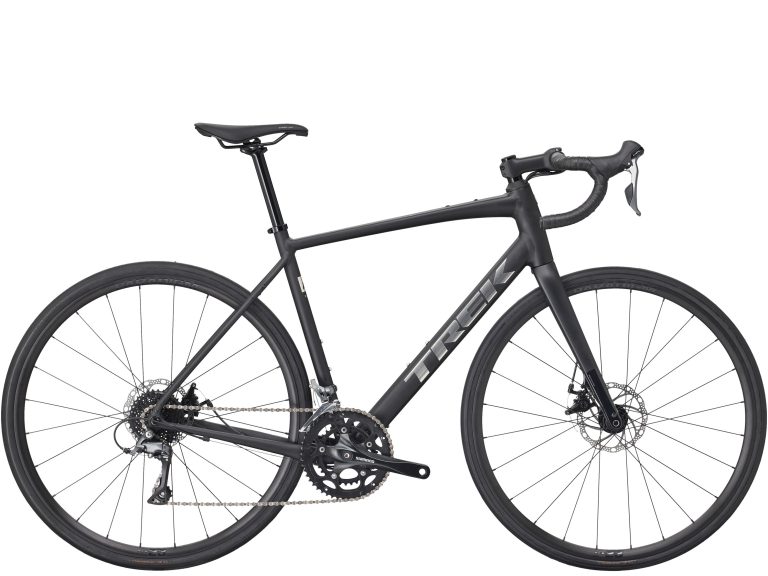Trek Domane AL 2 4e génération 2027, vélo de route endurance à cadre aluminium, vue de profil