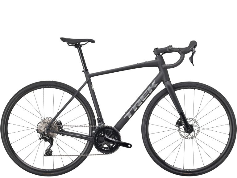 Trek Domane AL 4 4e génération 2027, vélo de route endurance à cadre aluminium, vue de profil