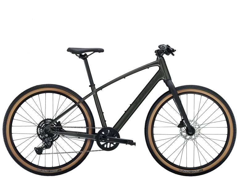 Trek Dual Sport 2 5e génération 2025, vélo polyvalent à cadre aluminium, vue de profil