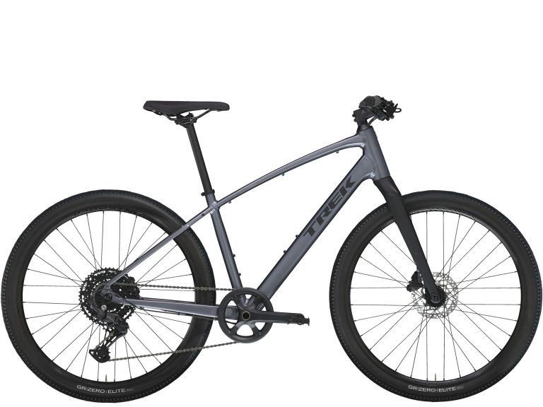 Trek Dual Sport 3 5e génération 2024, vélo polyvalent à guidon plat, vue de profil