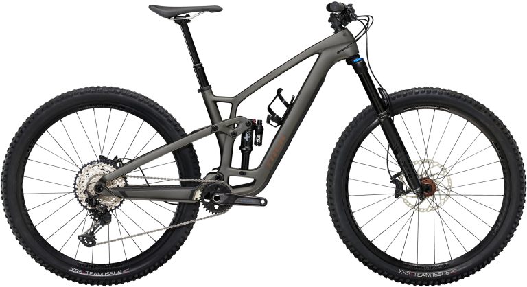 Trek Fuel EX 9.7 SLX/XT 2023, VTT tout-suspendu carbone, vue de profil