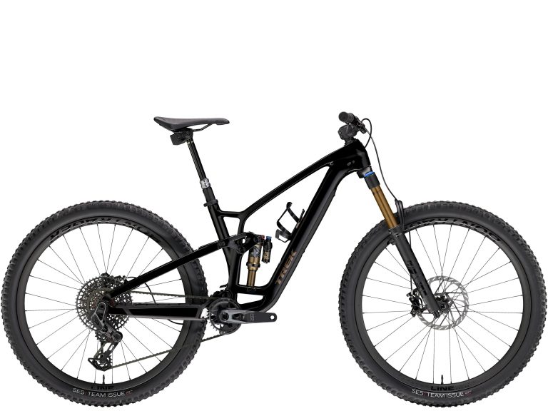Trek Fuel EX 9.9 X0 AXS T-Type 2024, VTT tout-suspendu carbone, vue de profil