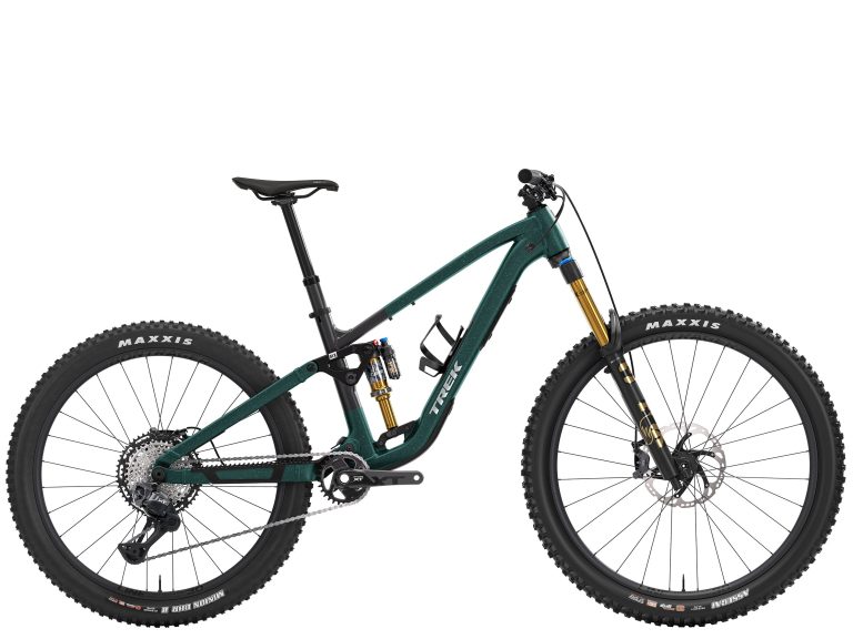 Trek Fuel MX 9 XT Gen 7 2026, VTT tout-suspendu aluminium, vue de profil