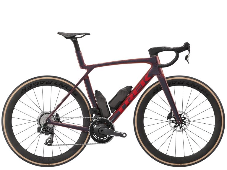 Trek Madone SLR 7 AXS 8e génération 2027, vélo de route aéro à cadre carbone, vue de profil