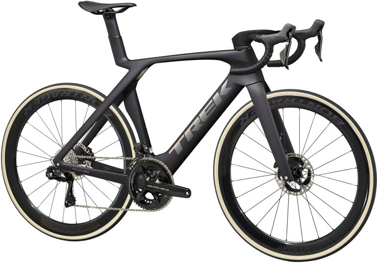 Trek Madone SLR 9 2024, vélo de route aéro à cadre carbone OCLV série 800, vue de profil
