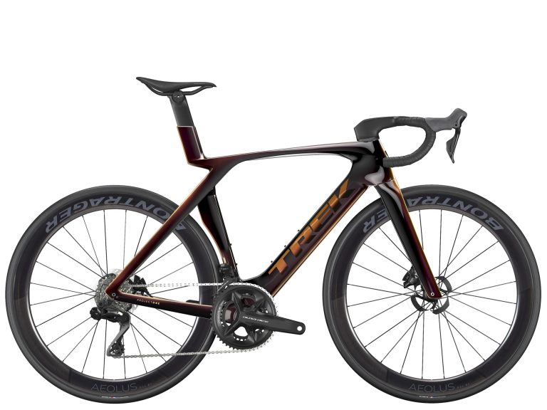 Trek Madone SLR 9 septième génération 2024, vélo de route aéro carbone, vue de profil