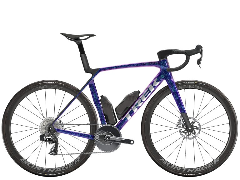 Trek Madone SLR 9 AXS 1x 2026, vélo de route aéro carbone à transmission mono-plateau, vue de profil