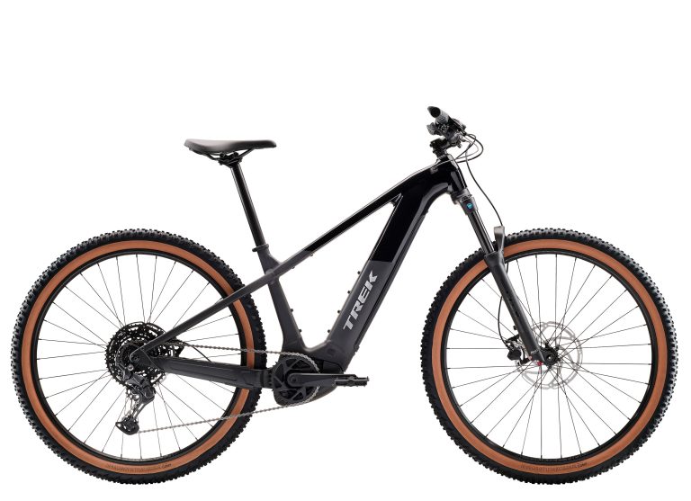 Trek Powerfly+ 4 800 Wh 5e génération (2026), VTT à assistance électrique, vue de profil
