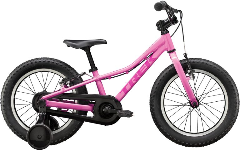 Trek Precaliber 16 Girl’s 2022, vélo enfant 16 pouces, vue de profil